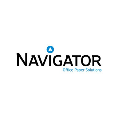 Logotipo de Navigator, soluciones de papel para oficinas.